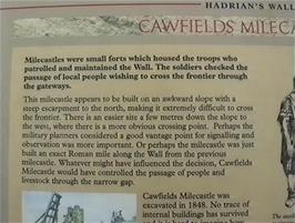 Detailed information provided at Cawfields Milecastle 42 on Hadrian's Wall